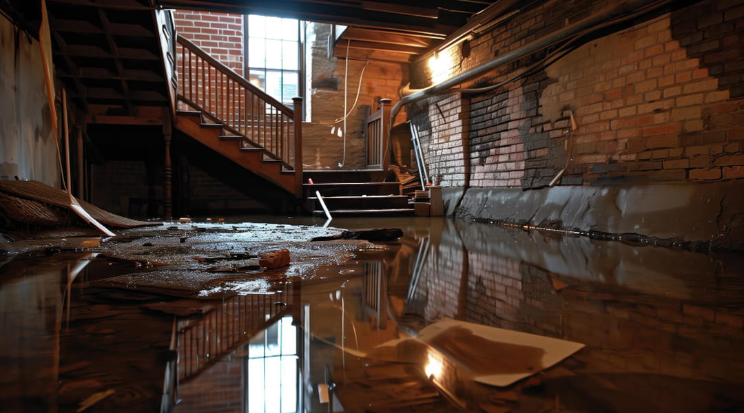 Eau dans le sous-sol quand il pleut : quoi faire ?